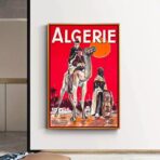 poster algeria vintage