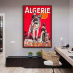 poster algeria vintage