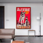 poster algeria vintage