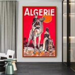 poster algeria vintage