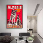 poster algeria vintage