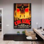 king kong print 1933