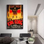 king kong print 1933