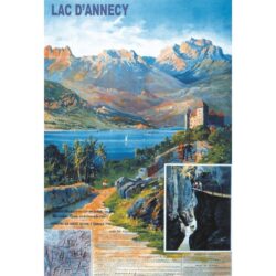 poster lake dannecy