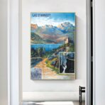 poster lake dannecy