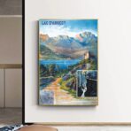 poster lake dannecy