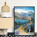 poster lake dannecy