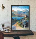 poster lake dannecy