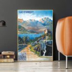poster lake dannecy