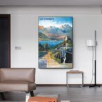 poster lake dannecy