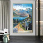 poster lake dannecy