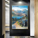poster lake dannecy