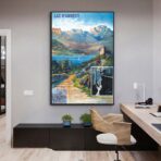 poster lake dannecy