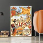 vintage lyon poster 2