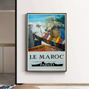 poster morocco vintage