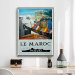 poster morocco vintage