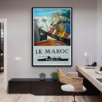 poster morocco vintage