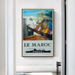 poster morocco vintage