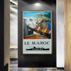 poster morocco vintage