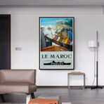 poster morocco vintage