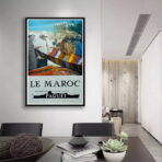 poster morocco vintage
