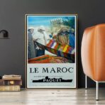 poster morocco vintage