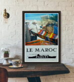 poster morocco vintage