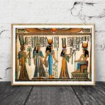 egypt mural poster