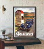 vintage peugeot poster 4