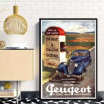 vintage peugeot poster 4