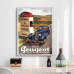 vintage peugeot poster 4