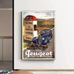 vintage peugeot poster 4