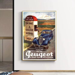 vintage peugeot poster 4