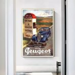 vintage peugeot poster 4