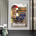 vintage peugeot poster 4