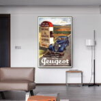 vintage peugeot poster 4