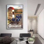 vintage peugeot poster 4