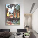 gingham poster