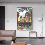 gingham poster