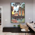 gingham poster