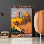 poster vintage algeria