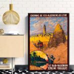 poster vintage algeria