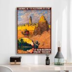 poster vintage algeria