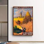 poster vintage algeria