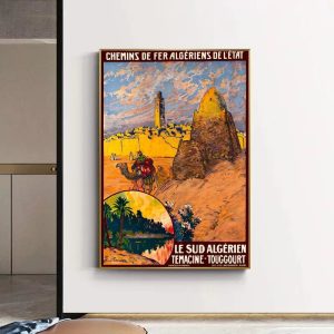 poster vintage algeria