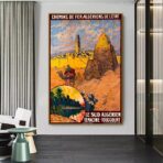 poster vintage algeria