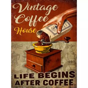 vintage cafe poster 4