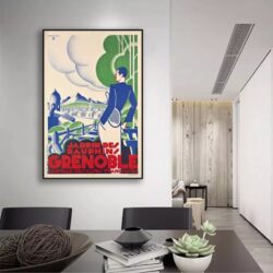 vintage poster grenoble 5