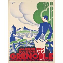 vintage poster grenoble 5