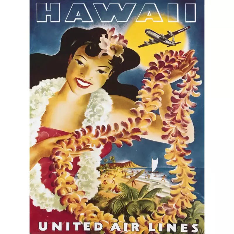 vintage hawaii poster 8 vintage hawaii poster 8
